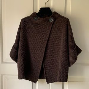 Max Mara - Brown Open Cardigan with Buttons, L